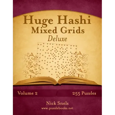 Huge Hashi Mixed Grids - Volume 2 - 255 Puzzles