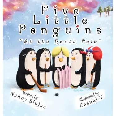 Five Little Penguins At the North Pole