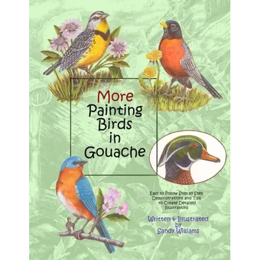 More Painting Birds in Gouache