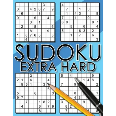 Sudoku Extra Hard: Sudoku Diabolical, Hard Sudoku Books for Adults, Sudoku Gift Book, Sudoku Difficult Level, Gift for Math Geeks