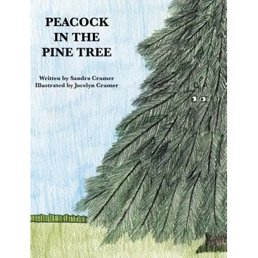 Peacock in the Pine Tree