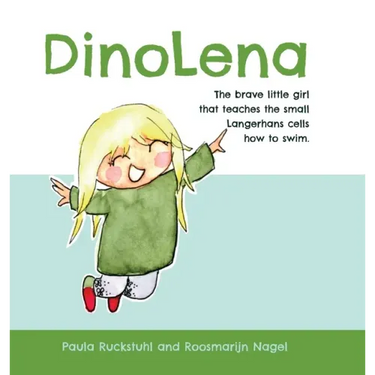 DinoLena: The brave little girl that teaches the small Langerhans cells how to swim.