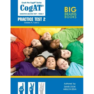Crush the CogAT: Form 7 Practice Test 2 (Grades K, 1, and 2)