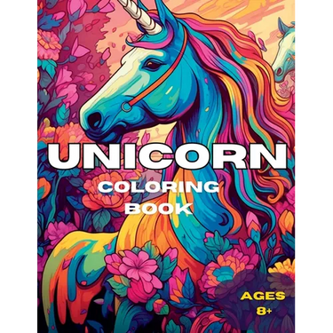 Unicorn Coloring Book: Sparkle, Shine, Enjoy