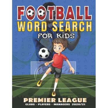 Football Word Search For Kids: Word Search Book For Kids Ages 8-12 - Large Print Word Search Puzzle Book for Kids with solution.