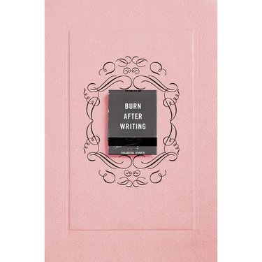 Burn After Writing (Pink)