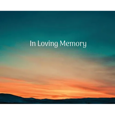 Condolence book for funeral landscape (Hardcover): Memory book, comments book, condolence book for funeral, remembrance, celebration of life, in lovin