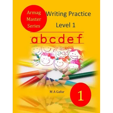 Writing Practice Level 1: 5 years old to 6 years old