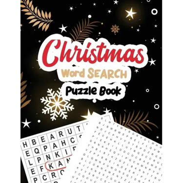 Christmas Word Search Puzzle Book: Christmas Word Search Puzzle, Exercise Your Brain Activity Book, Cleverly Hidden Word Searches for Adults, Teens, a