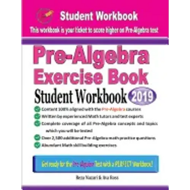 Pre-Algebra Exercise Book: Student Workbook