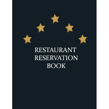 Restaurant Reservation Book: reservation book for restaurant, 200 pages size (8,5"x11")
