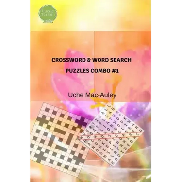 Crossword & Word Search Puzzles Combo #1