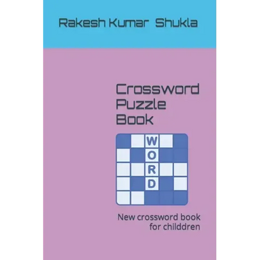 Crossword Puzzle Book: New crossword book for childdren