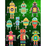 Robots Sticker Album For Boys: 100 Plus Pages For PERMANENT Sticker Collection, Activity Book For Boys - 8.5 by 11
