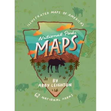 National Parks Maps: Illustrated Maps of America's 62 National Parks