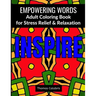 Empowering Words Adult Coloring Book: Adult Coloring Book for Stress Relief & Relaxation