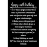 happy55th birthday The 7 Rules of Life