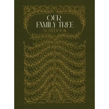 Our Family Tree Notebook: A hardcover genealogy notebook with lined pages