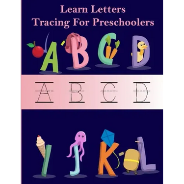 learn letters tracing for preschooler: handwriting practice workbooks for kids, educational alphabet traceable for kindergarten Kids (3-5)
