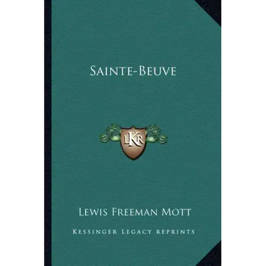 Sainte-Beuve