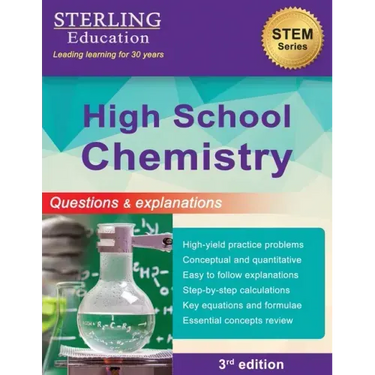 High School Chemistry: Questions & Explanations for High School Chemistry