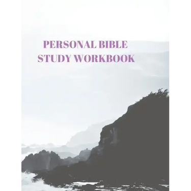 Personal Bible Study Workbook: 116 Pages Formated for Scripture and Study!