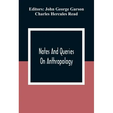 Notes And Queries; On Anthropology