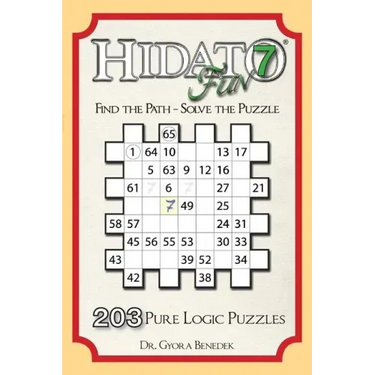 Hidato fun 7: 203 New Logic Puzzles