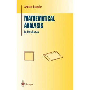 Mathematical Analysis: An Introduction
