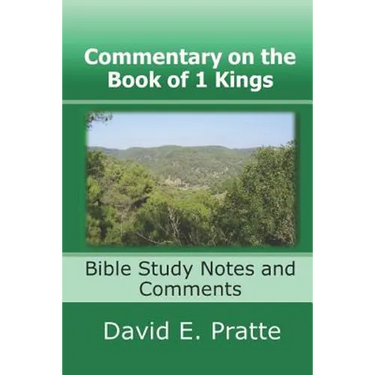 Commentary on the Book of 1 Kings: Bible Study Notes and Comments