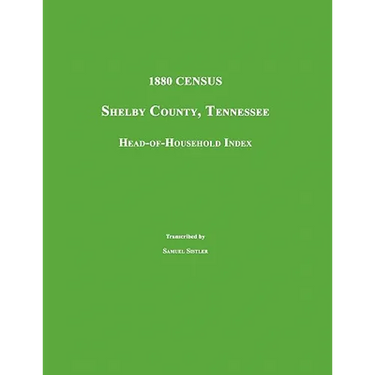 1880 Census: Shelby County, Tennessee. Head-Of-Household Index