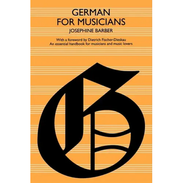 German for Musicians