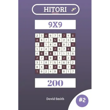 Hitori Puzzles - 200 Puzzles 9x9 Vol.2