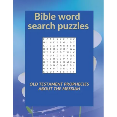 Bible word search puzzles: Old Testament prophecies about the Messiah