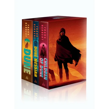 Frank Herbert's Dune Saga Books 1-3 Deluxe Hardcover Boxed Set: Dune, Dune Messiah, and Children of Dune
