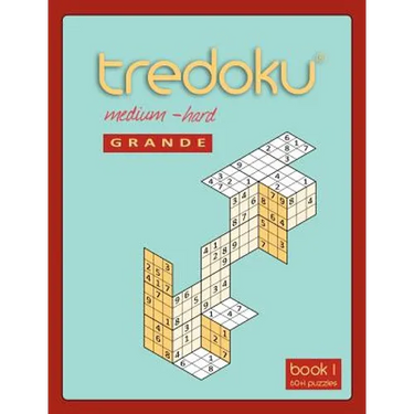 Tredoku Medium Hard Grande Book 1