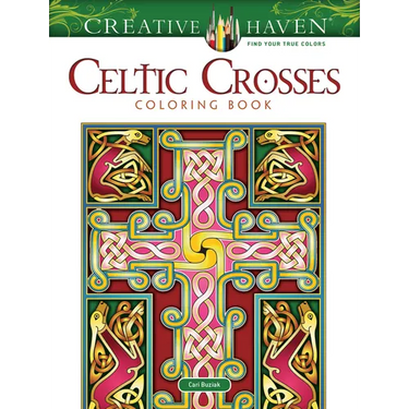 Creative Haven Celtic Crosses Coloring Book