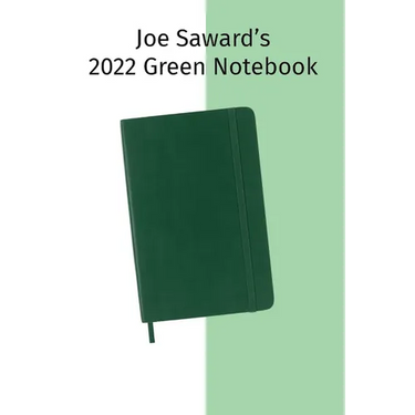 Joe Saward's 2022 Green Notebook