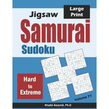 Jigsaw Samurai Sudoku: 500 Hard to Extreme Jigsaw Sudoku Puzzles Overlapping into 100 Samurai Style