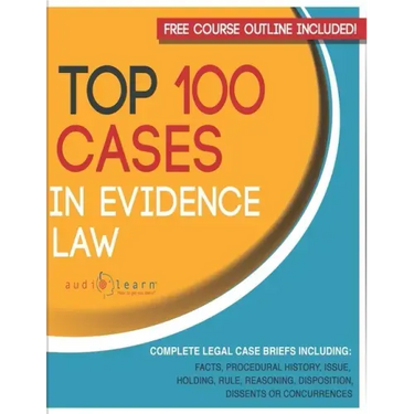 Top 100 Cases in Evidence Law: Legal Briefs