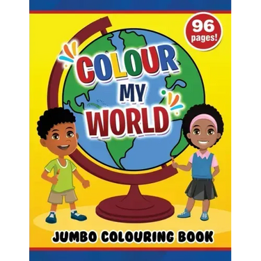 Colour My World Jumbo Colouring Book