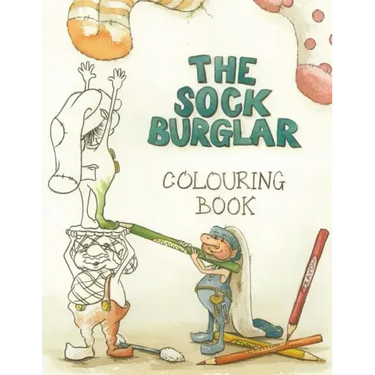 The Sock Burglar Colouring Book