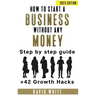 How to start a business: How to start a business without any money