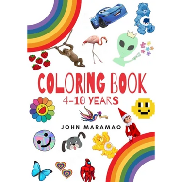 Coloring book: 4 -10 years colors, animals, shapes, toddlers e kids