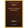 Practice of Natural Therapeutics