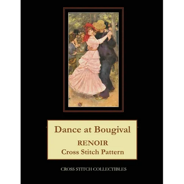 Dance at Bougival: Renoir cross stitch pattern