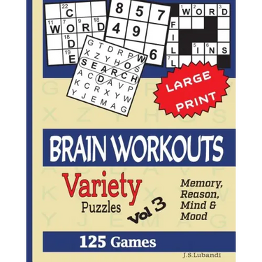 BRAIN WORKOUTS (Variety) Puzzles Vol 3