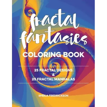 Fractal Fantasies Coloring Book