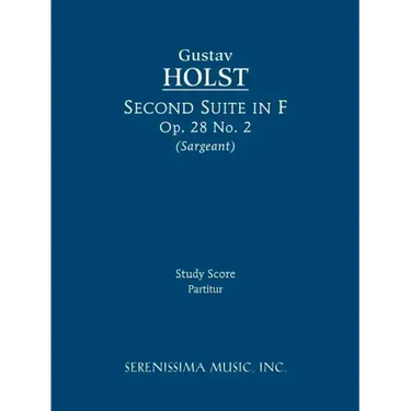 Second Suite in F, Op.28 No.2: Study score