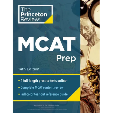 Princeton Review MCAT Prep, 14th Edition: 4 Practice Tests + Complete Content Coverage